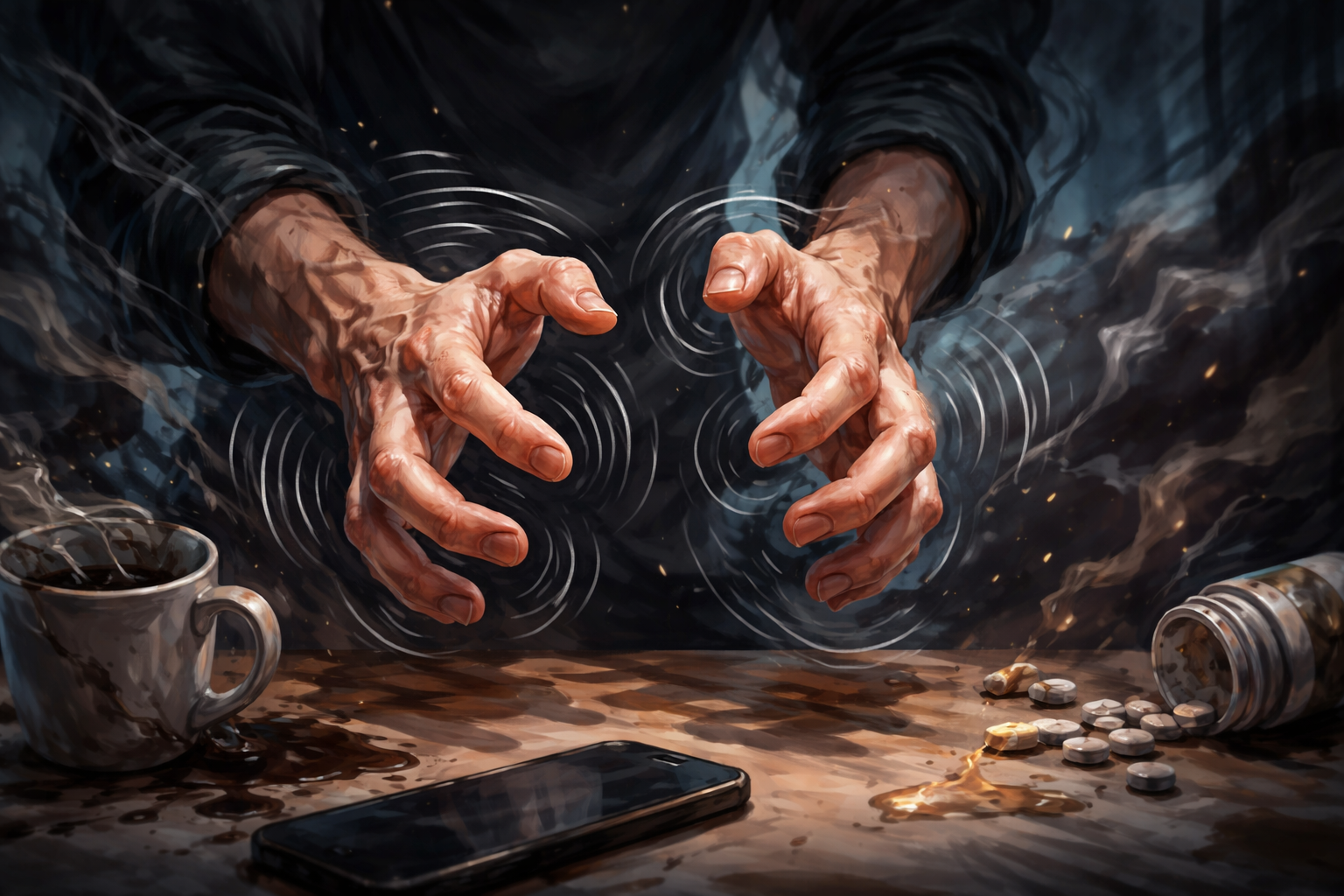 Managing anxiety tremors