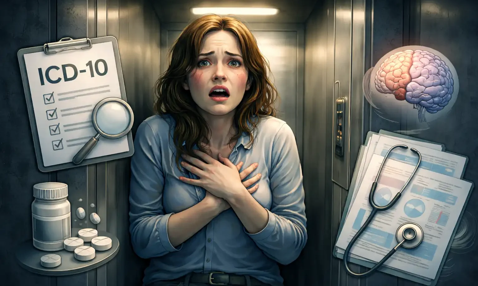 Claustrophobia ICD 1