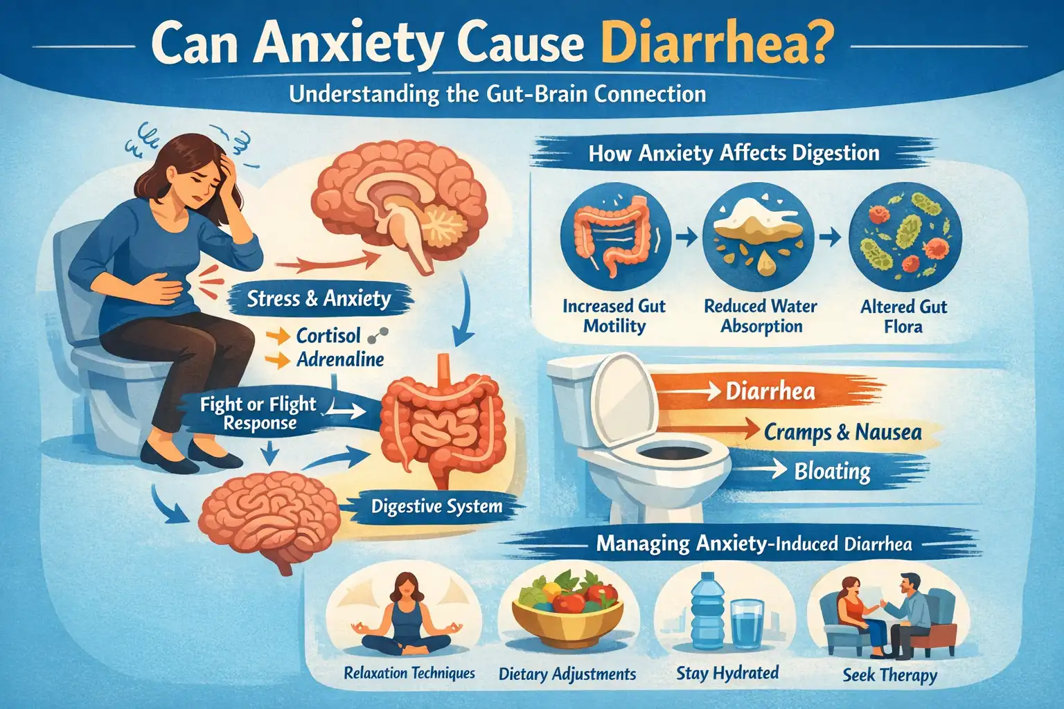 Can Anxiety cause diarrhea