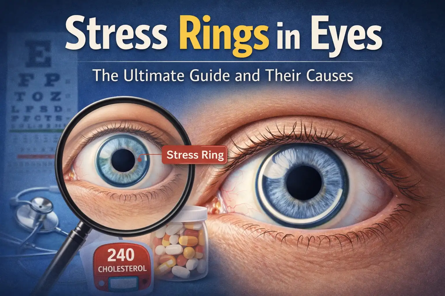 Stress Rings in Eyes