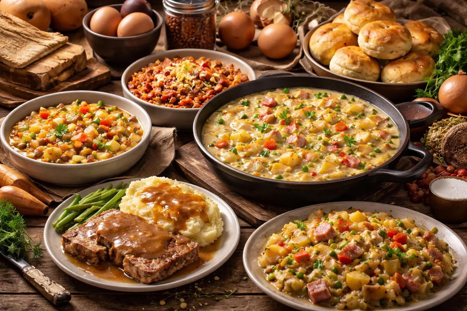 Great depression meals